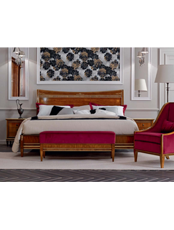 КРОВАТЬ 120*200 (L133*P220*H140) ART.42.07 GOLD TOSATO