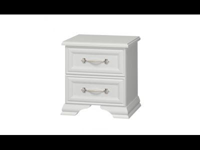 Тумба прикроватная Грация  белая (Браво)