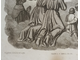 "Танцовщица с веером" литография Эдгар Дега 1930-е годы