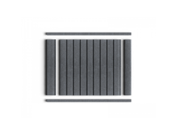Молдинг D12V1 S381A ПОЛИСТИРОЛ HI WOOD 12мм х 12мм х 2,7м.
