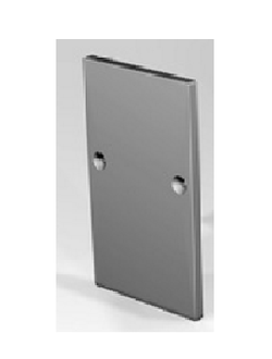 ZT-T106-3 AA Торцевая заглушка для T106 (серый пластик)