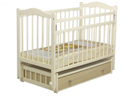 Кровать Колибри 6 (поперечный маятник, закрытый ящик) Слоновая кость