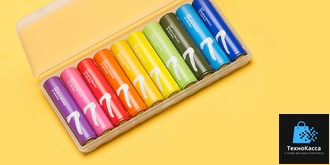 Батарейки алкалиновые Xiaomi ZI7-AAA Rainbow Colors