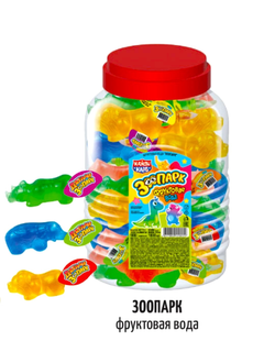 Десерт желейный "Джелли зоопарк" ассорти 35мл*80шт*6 банок.