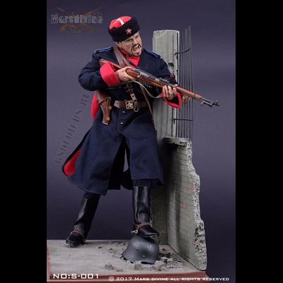 Казак времен Великой отечественной войны - Комплект экипировки 1/6 WWII Soviet Cossack cavalry set (S001) - Marsdivine (БЕЗ ТЕЛА И ГОЛОВЫ)