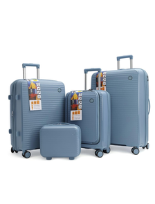 Чемодан средний Freedom Brain Полипропелен M голубой