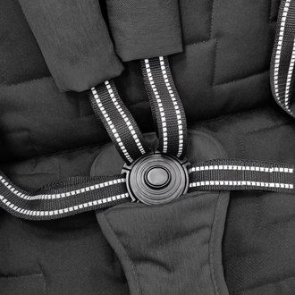 Коляска прогулочная для двойни Sweet Baby Donna Black (надувные колеса, снята с производства)