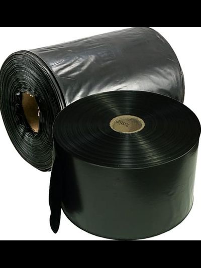 Рукав ПВД полиэтиленовый черный 40см*80мкм для упаковки товаров для маркетплейсов