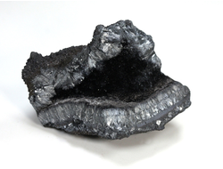 Пиролюзит, жеода, Марокко (50*35*30 мм, 46 г) №24714