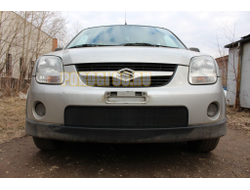 Защита радиатора Suzuki Ignis 2005-2008 black