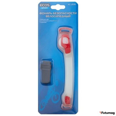 Задний фонарь ECOS XC-217 белый/красный