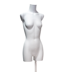 (WT065) Торс - манекен женский, на подставке, со съемными руками