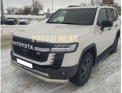 Защита переднего бампера d76 для Toyota Land Cruiser 300 GR Sport 2021-