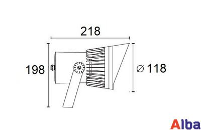 Прожектор Tube 6332 13вт