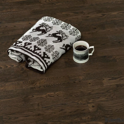 Паркетная доска Karelia Дуб Assam 3S 3-полосная матовый лак 2G без фаски толщина 14 мм 3.41 м2