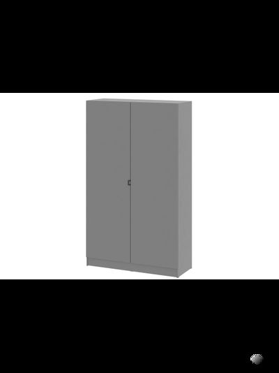 Энни 1200 шкаф двустворчатый распашной Графит