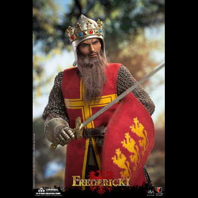 Император Фридрих I Барбаросса - КОЛЛЕКЦИОННАЯ ФИГУРКА 1/6 SERIES OF EMPIRES - FRIEDRICH I (STANDARD ALLOY VERSION) (SE107) - COOMODEL