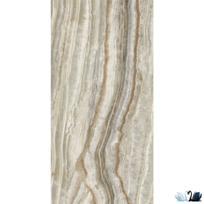 Керамогранит Kerama Marazzi Ониче 119,5х238,5 см зелёный светлый лаппатированный