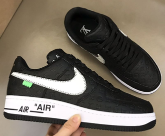Nike Air Force 1 x Louis Vuitton Low Black