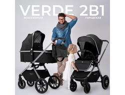 Коляска 2в1 Sweet Baby Verde Silver Silver Black