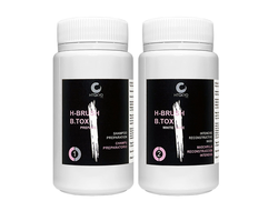 Пробный набор ботокса для волос H-Brush Btox White Care, 100/100 мл.