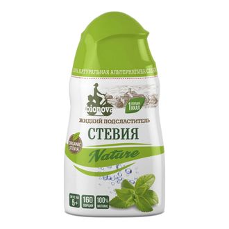 Жидкий столовый подсластитель "Стевия Nature", 80г (Bionova)