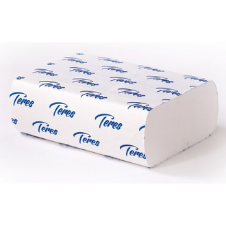 Полотенца бумажные Терес 1 слой, 200л, 15пач/кор Z-сложения, Т-0246