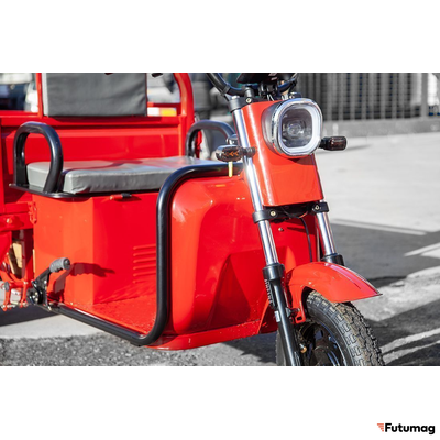 Грузовой электротрицикл Rutrike Амулет 1100 60V650W красный