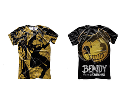 Футболка Бенди и Чернильная машина, с полной запечаткой №7