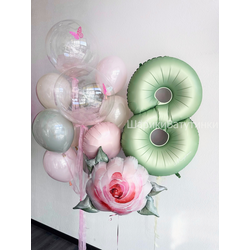 Набор "Оливка и роза"