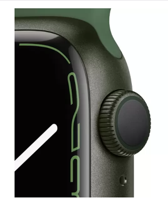 Apple Watch Series 7, 41mm, Green, Clover Sport Band