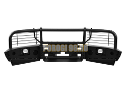 Передний силовой бампер серии Трофи на Mitsubishi L200 IV 2006-2014 (02.120.13)