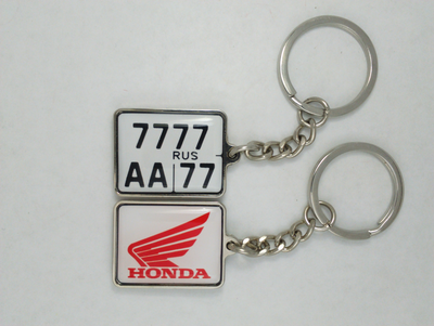 Комплект для изготовления мото-брелков (заготовки с бортиками), 10 штук.