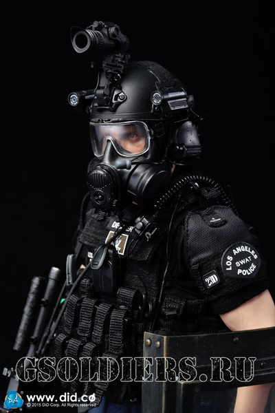 Коллекционная фигурка 1/6 SWAT 2.0 LOS ANGELES POLICE DEPARTMENT SPECIAL WEAPONS AND TACTICS - Denver MA1006 - DID