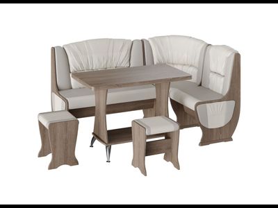 Кухонный уголок Уют тип 5 Дуб сонома трюфель (Бонмебель)