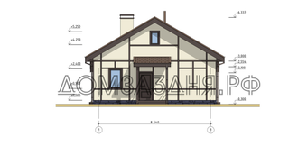 Коттедж 10.3Х8.5