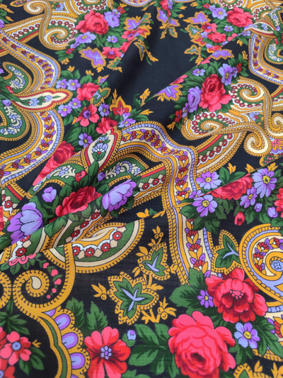 Павловопосадский платок Серенада 11-23