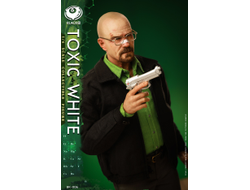 Уолтер Уайт, Хайзенберг (Во все тяжкие, Breaking Bad) - Коллекционная фигурка 1/6 Toxic White (BK-006) - Black 8 Toys