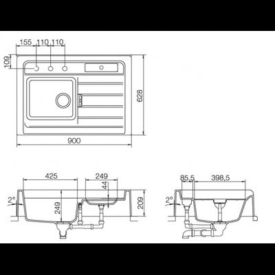 Мойка Schock Grando 90