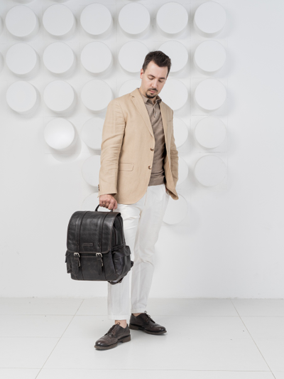 Кожаный рюкзак Montalbano brown (арт. 3097-04)