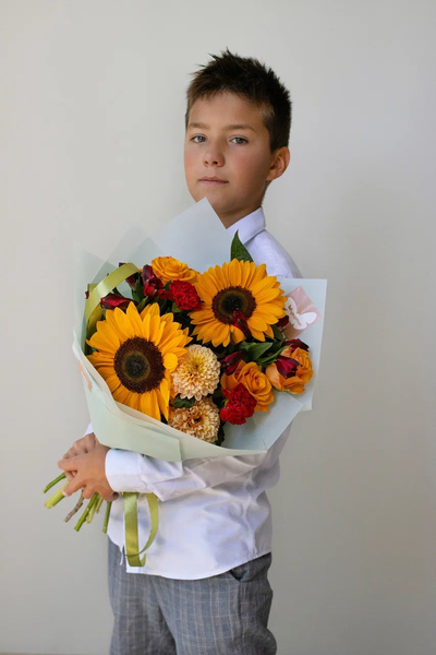 Букет цветов для учителя / воспитателя  № 856