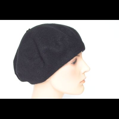 Берет Vizio 1011 BL черный фетр