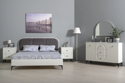 Тумба прикроватная Валенсия 13.291 белый, шагрень