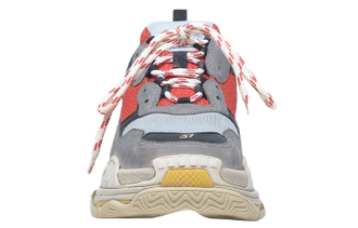 BBalenciaga Triple S Grey Red Blue