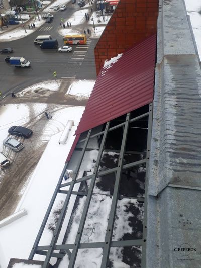 Монтаж каркасных конструкций