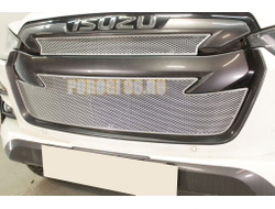 Защита радиатора Isuzu D-Max 2019- chrome низ PREMIUM