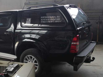 Кунг Аэроклас черный 218 на Тойота Хайлюкс 2011-2012-2013-2014-2015 годов выпуска в Екатеринбурге!