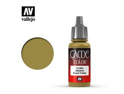 Vallejo: Краска акриловая Game Color 72.063 "Desert Yellow"
