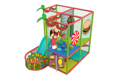 Игровой лабиринт «Обжорка» 2,8х2,5х2,1м.