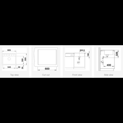 Мойка Blanco Dalago 6-F